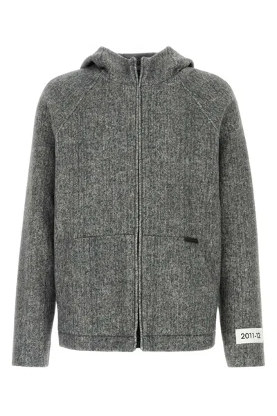DOLCE & GABBANA DARK GREY REGULAR FIT JACKET