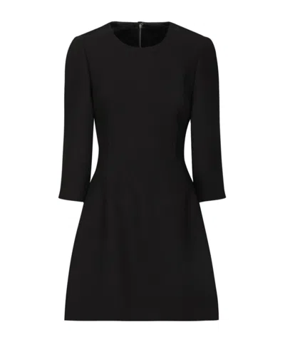 DOLCE & GABBANA DART-DETAILING MINIDRESS