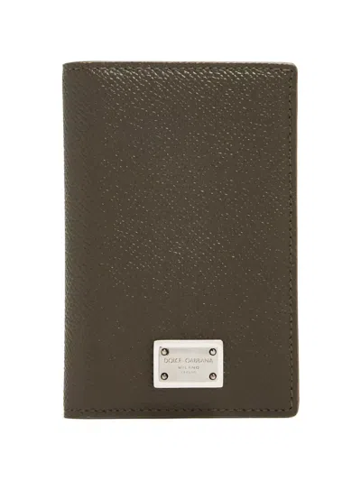 Dolce & Gabbana Dauphine Bi-fold Cardholder In Brown