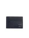 Dolce & Gabbana Dauphine Black Leather Card Holder In Black