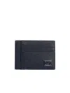 Dolce & Gabbana Dauphine Black Leather Card Holder In Black