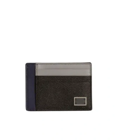 Dolce & Gabbana Dauphine Card Holder In Black