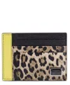 Dolce & Gabbana Dauphine Credit Card Holder In Multicolor