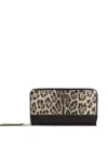 Dolce & Gabbana Dauphine Wallet In ブラウン