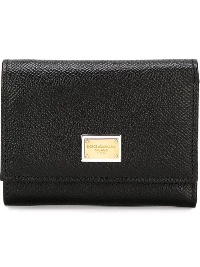 Dolce & Gabbana Dauphine Wallet In Black
