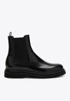 Dolce & Gabbana Day Classic Ankle Boots In Brushed Leather