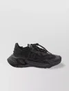 Dolce & Gabbana Daymaster Black Leather Blend Sneakers In Multi