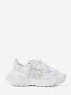 Dolce & Gabbana Accelerate Fabric Sneakers Leather Inserts In White