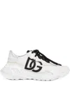 Dolce & Gabbana Day Faster Viscose Fabric Sneakers In Pattern
