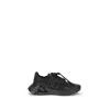 Dolce & Gabbana Daymaster Black Leather Blend Sneakers In Multi