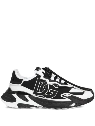 DOLCE & GABBANA DOLCE & GABBANA DAY FASTER SNEAKERS IN FABRIC SHOES