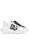Dolce & Gabbana Day Faster Viscose Fabric Sneakers In Pattern