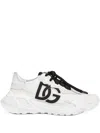 Dolce & Gabbana Day Faster Viscose Fabric Sneakers In Pattern