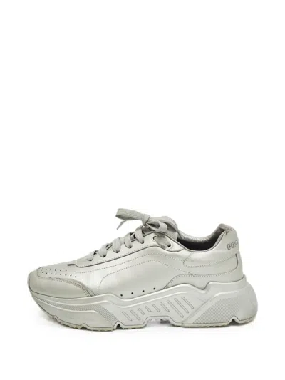Pre-owned Dolce & Gabbana Daymaster Chunky Low-top Sneakers In Gray