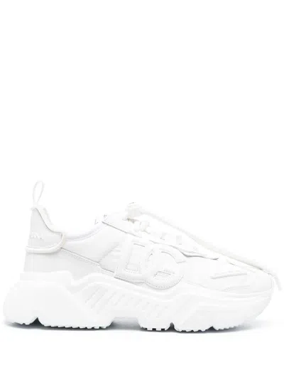 DOLCE & GABBANA DAYMASTER LEATHER SNEAKERS