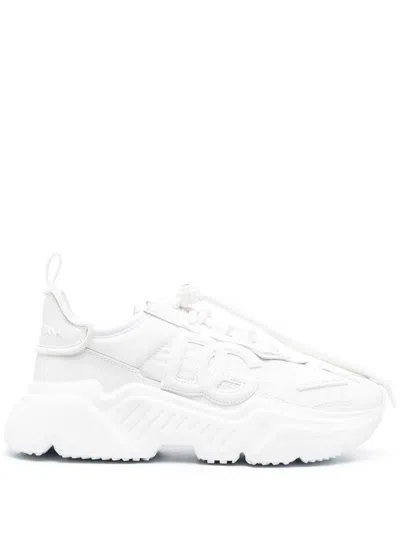 DOLCE & GABBANA DOLCE & GABBANA DAYMASTER LEATHER SNEAKERS