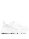 Dolce & Gabbana Daymaster White Leather Sneakers In White