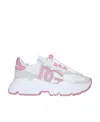 Dolce & Gabbana Daymaster Logo-patch Lace-up Sneakers In White