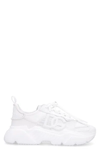 Dolce & Gabbana Daymaster Low-top Sneakers In Bianco