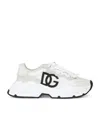 Dolce & Gabbana White Nylon Blend Daymaster Sneaker