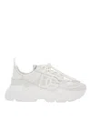 Dolce & Gabbana Mixed-materials Daymaster Sneakers In White