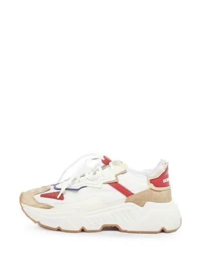 Pre-owned Dolce & Gabbana Daymaster Sneakers In White