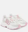 Dolce & Gabbana Daymaster Logo-patch Lace-up Sneakers In White