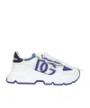 Dolce & Gabbana Daymaster Dg Logo Runner Sneakers In White