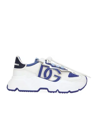 DOLCE & GABBANA DOLCE  GABBANA DAYMASTER LOGO PATCH SNEAKERS