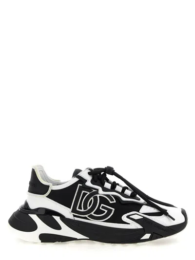 DOLCE & GABBANA DAYMASTER SNEAKERS WHITE/BLACK