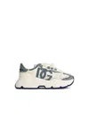 Dolce & Gabbana Leather Sneakers In White