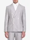 Dolce & Gabbana Deconstructed Twopiece Suit In Gray