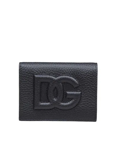 Dolce & Gabbana Deer Print Calfskin Credit Card Holder