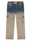 Dolce & Gabbana Dégradé Cargo Jeans In Neutrals