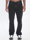 Dolce & Gabbana Denim Pants With Plaque In Multi