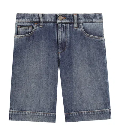 DOLCE & GABBANA DENIM BERMUDA SHORTS
