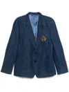 Dolce & Gabbana Denim Blazer In Blue