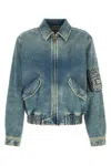 Dolce & Gabbana Denim Bomber With Tag