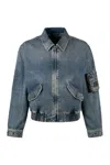 Dolce & Gabbana Denim Bomber Jacket