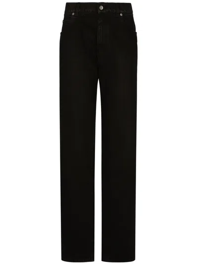 Dolce & Gabbana Black Denim Boyfriend Jeans