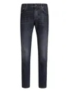 Dolce & Gabbana Jeans With Belt Loops In Black
