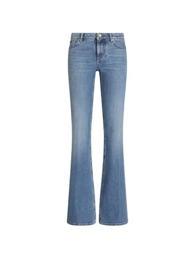 Dolce & Gabbana Denim Cotton Jeans In Sky Blue