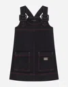 Dolce & Gabbana Abito Salopette In Multicolor