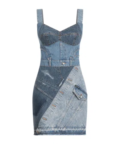 Dolce & Gabbana Denim Dresses In Blue