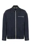 Dolce & Gabbana Denim Jacket With Buttoned Cuffs And Multiple Pockets In Denim