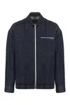 Dolce & Gabbana Denim Jacket With Buttoned Cuffs And Multiple Pockets