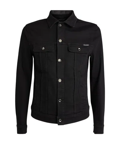Dolce & Gabbana Denim Jacket In Black