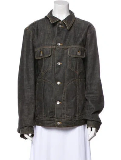 Pre-owned Dolce & Gabbana Denim Jacket In Black