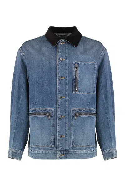 Dolce & Gabbana Denim Jacket In Blue