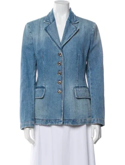 Pre-owned Dolce & Gabbana Denim Jacket In Blue